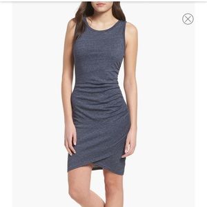 Leith navy blue dress